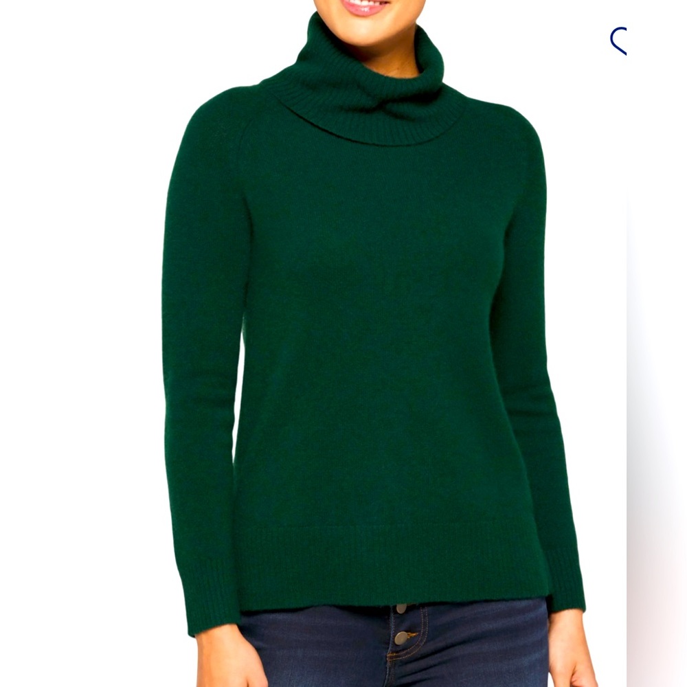 Cashmere funnel-neck sweater NWT